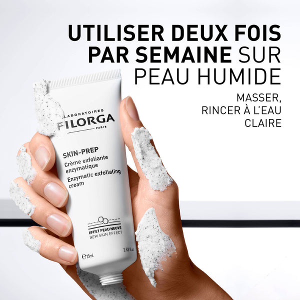 Visuel méthode d'application de SKIN PREP GEL NETTOYANT AUX AHA