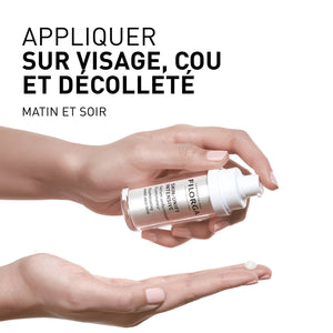 Visuel méthode d'application visage de SKIN UNIFY INTENSIVE