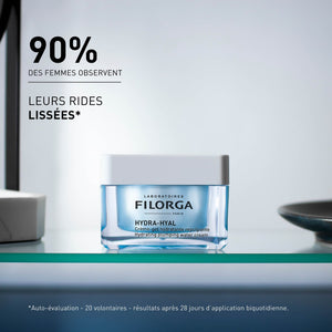 Visuel résultats de HYDRA-HYAL CRÈME GEL