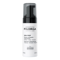 Visuel packshot fermé en fond transparent noir de SKIN PREP MOUSSE NETTOYANTE ENZYMATIQUE