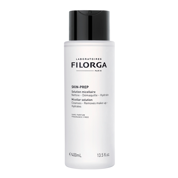 Visuel packshot fermé en fond transparent de SKIN PREP SOLUTION MICELLAIRE