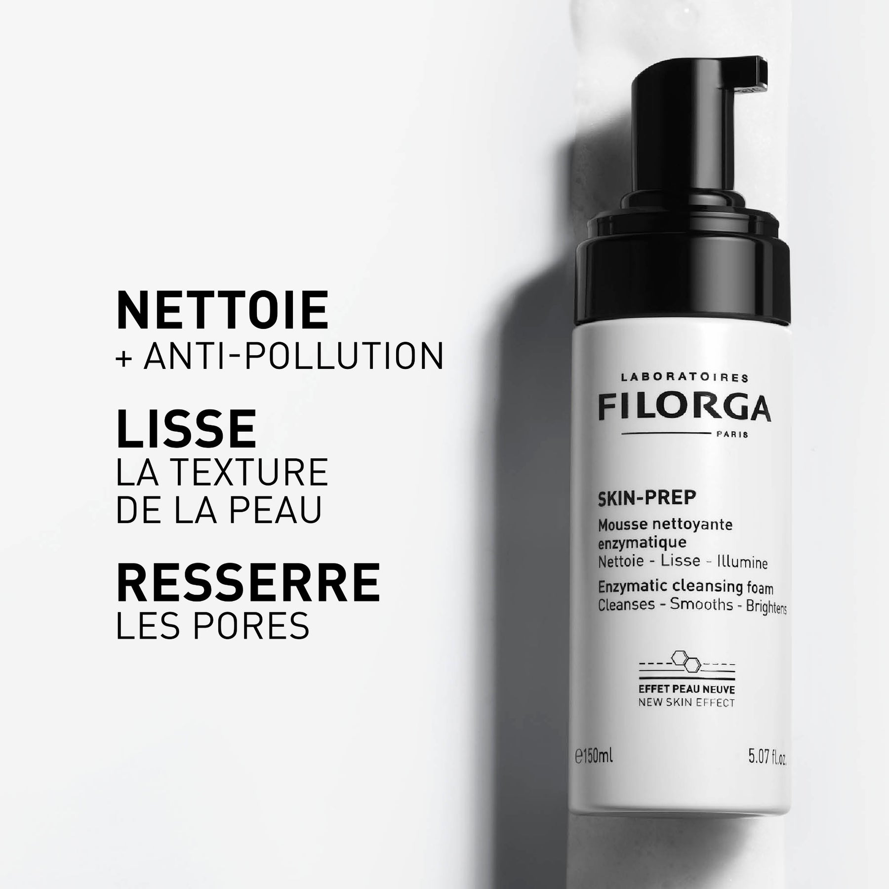 DUO SKIN-PREP HUILE DÉMAQUILLANTE & MOUSSE NETTOYANTE