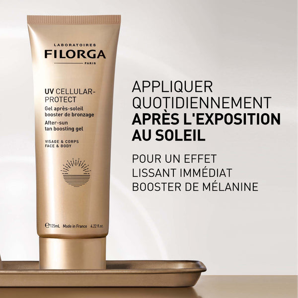 Visuel méthode d'application de UV CELLULAR PROTECT AFTER SUN