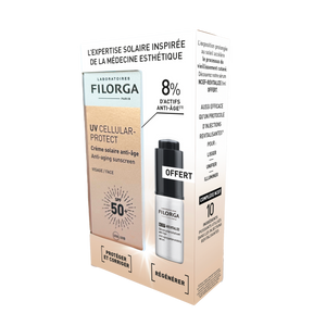COFFRET UV CELLULAR-PROTECT VISAGE + NCEF REVITALIZE SÉRUM