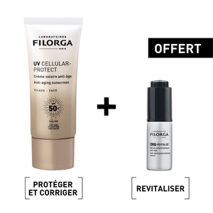 COFFRET UV CELLULAR-PROTECT VISAGE + NCEF REVITALIZE SÉRUM