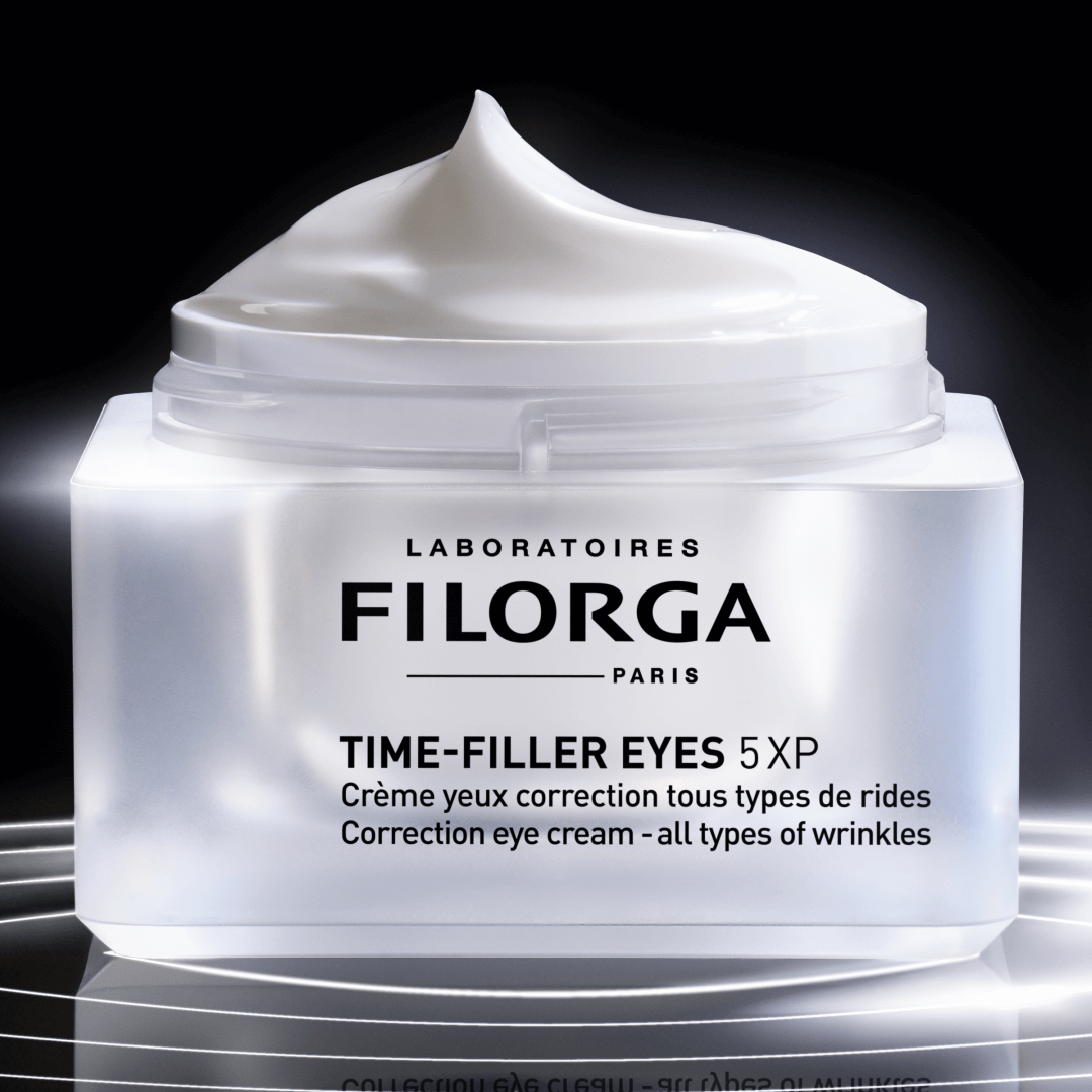 TIME-FILLER EYES 5XP : 5 actifs issus de la chirurgie esthétique pour traiter le contour des yeux.