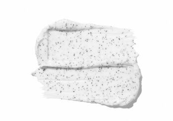 Smears,Of,Body,Scrub,On,White,Background.,Fruit,And,Berry